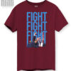 FIGHT2 // DTG COTTON UNISEX TEE // Red