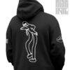 PSYWAR [BACK FACING] DTG Unisex Cotton Hoodie - Image 5