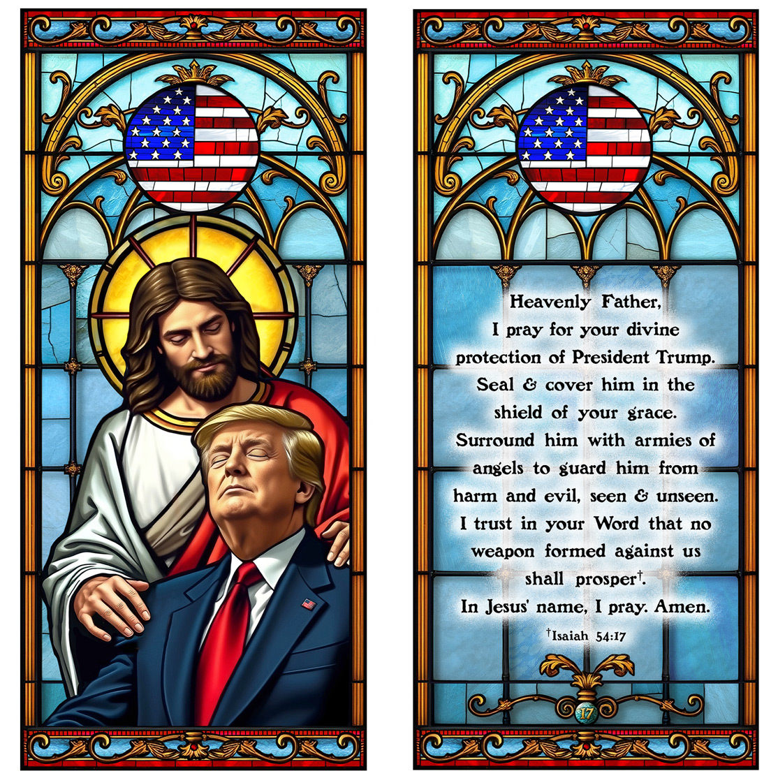 Protection over President Trump - Prayer Candle