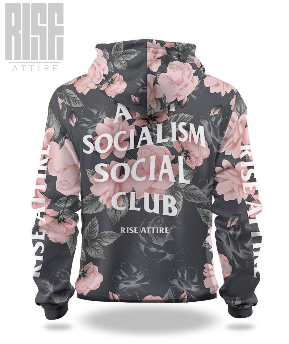 Anti Socialism Social Club Hoodie // Roses // RISE Attire