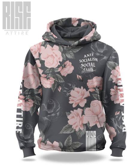 Anti Socialism Social Club Hoodie // Roses // RISE Attire