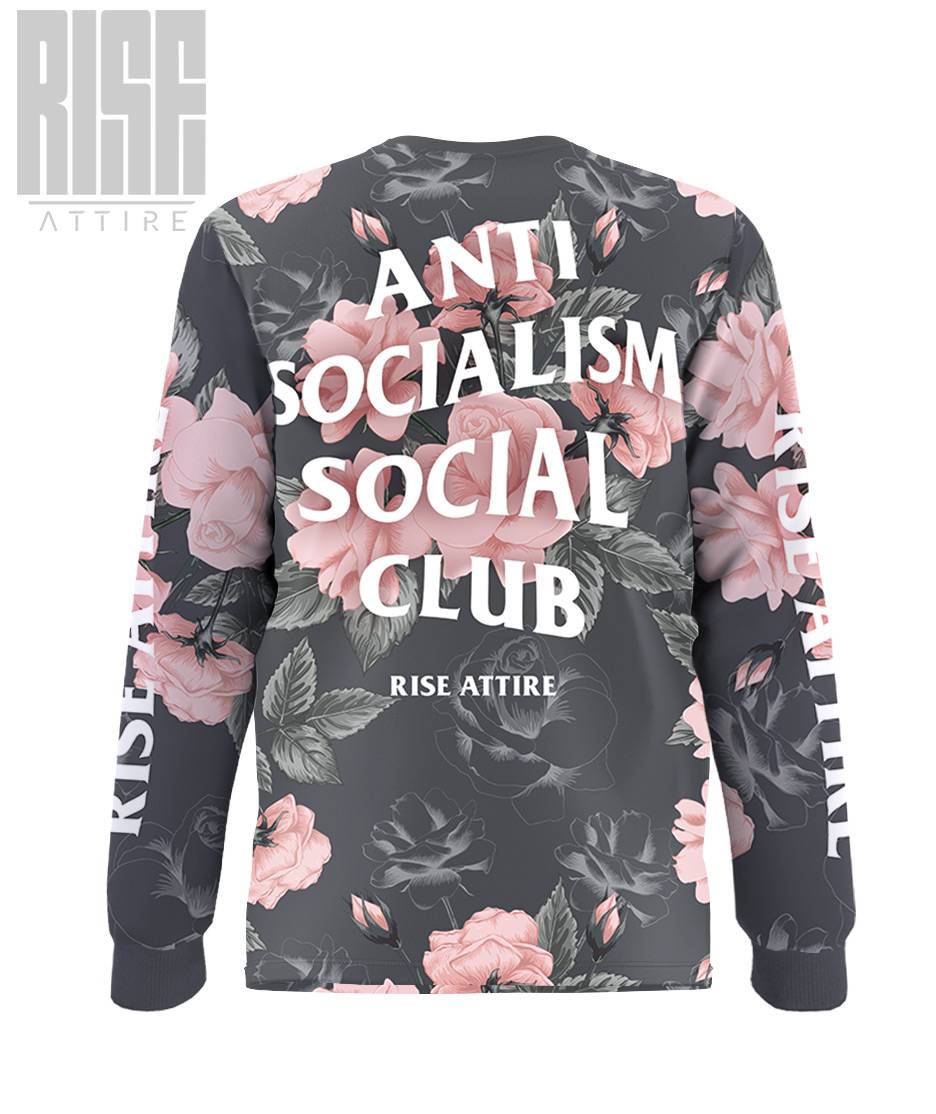 Anti Socialism Social Club Tee // Roses // RISE Attire