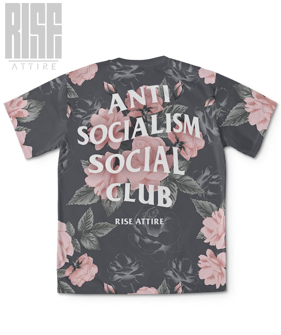 Anti Socialism Social Club Tee // Roses // RISE Attire