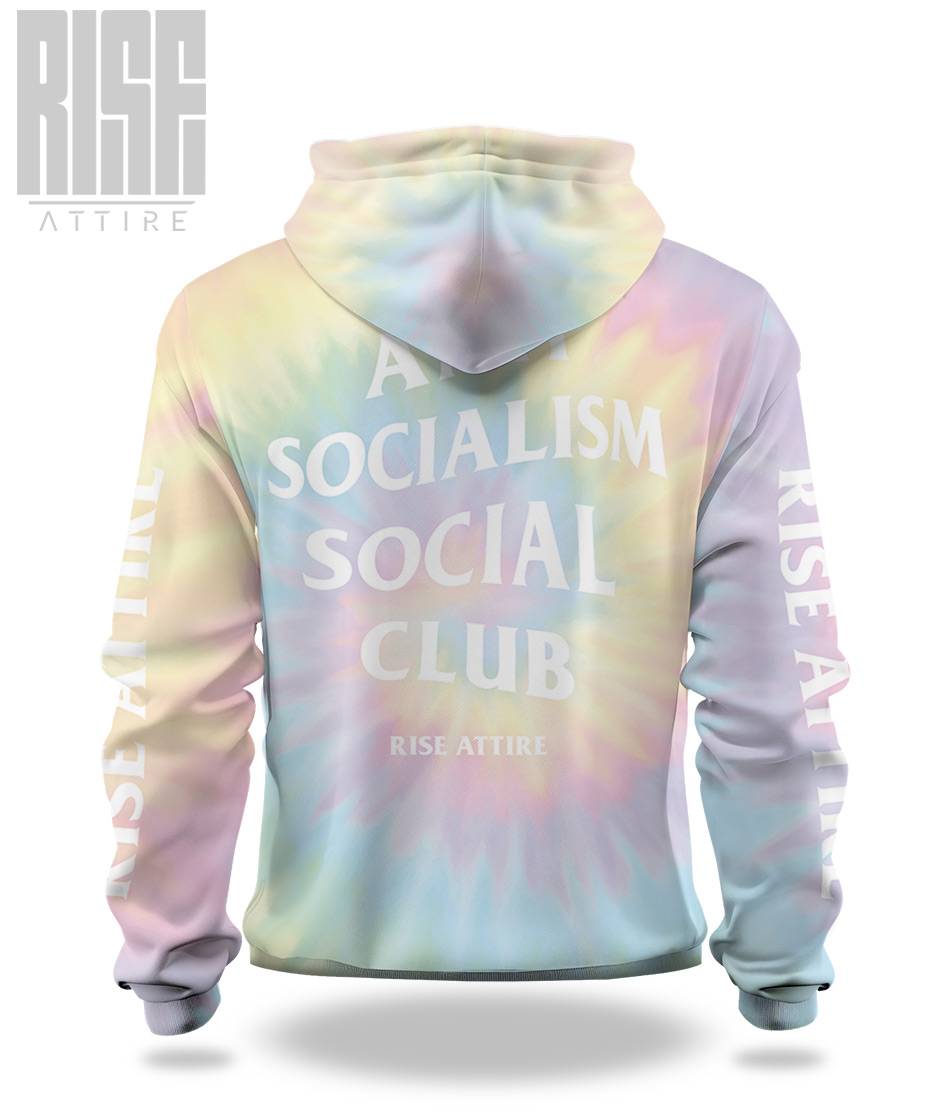 Anti Socialism Social Club Hoodie // Tie Dye // RISE Attire