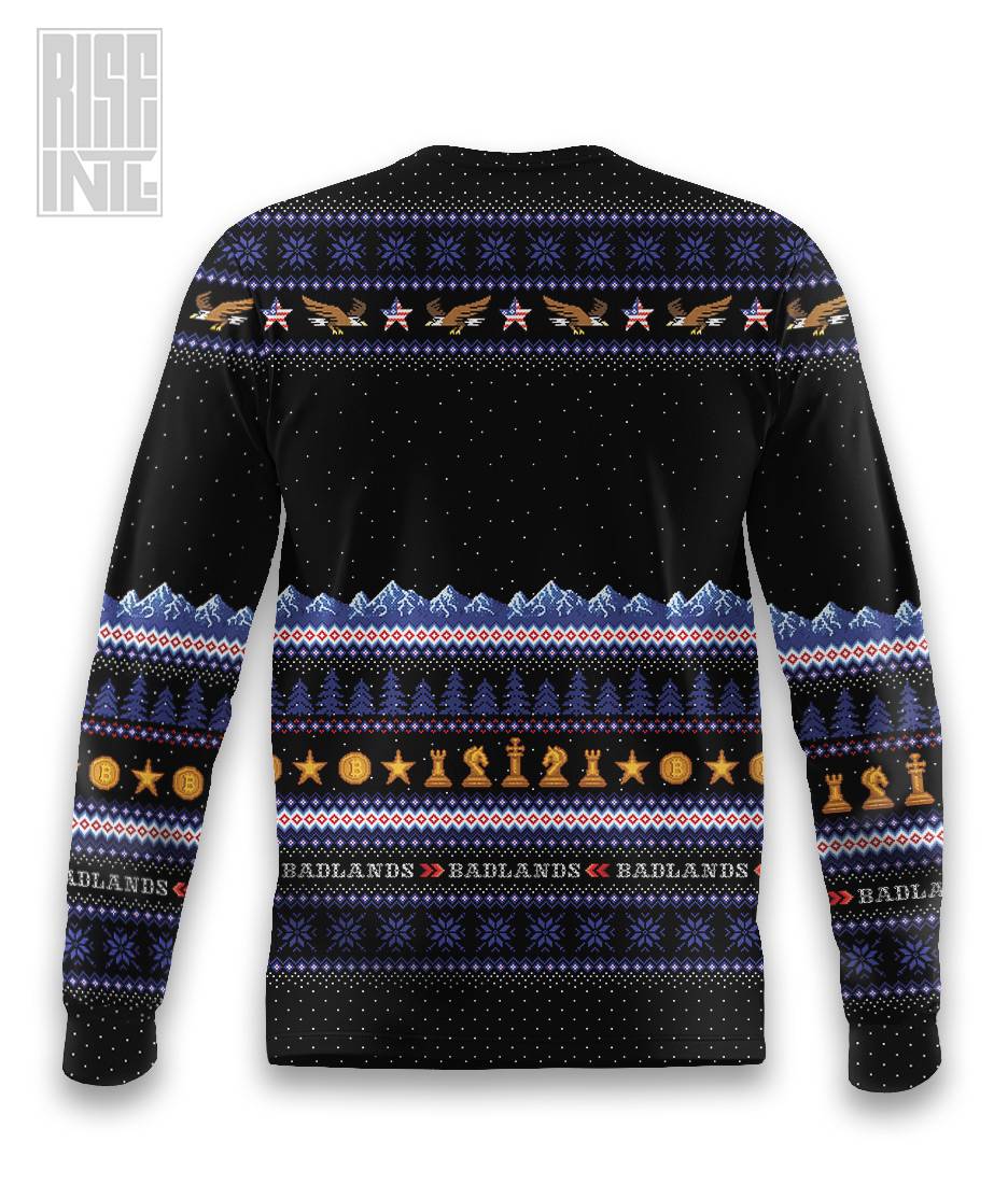 Badlands Christmas / Premium Mens Unisex Sweater / RISE INTL