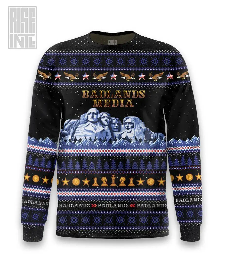 Badlands Christmas / Premium Mens Unisex Sweater / RISE INTL