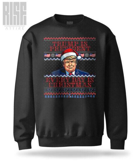 Everyday Is Christmas DTG Crewneck Sweatshirt // RISE Attire