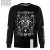 Coat of Arms BLACK Unisex Sweater - Image 2