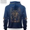 Coat of Arms ROYAL BLUE Unisex Pullover Hoodie - Image 2