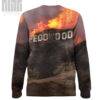 Pedowood Burning Unisex Sweater - Image 4