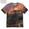 Pedowood Burning Mens Premium Tee - Image 3