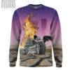 The Beginning is Near GALAXY Unisex Sweater - Image 2