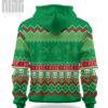 Green Christmas Unisex Ugly Pullover Hoodie - Image 2