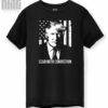 Lead with Conviction // Trump // Cotton DTG Unisex Tee // GRAY