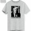 Lead with Conviction // Trump // Cotton DTG Unisex Tee // GRAY