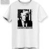 Lead with Conviction // Trump // Cotton DTG Unisex Tee // WHITE