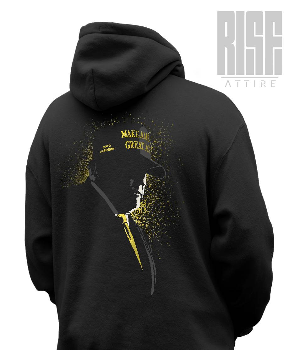 A New Golden Age DTG // Unisex Zip-Up Hoodie // RISE Attire USA