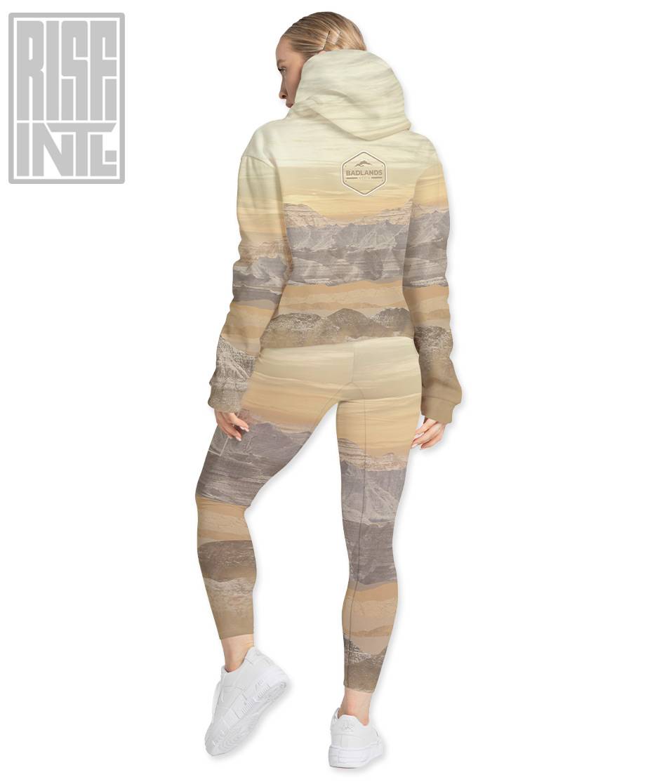 RISE INTL / BADLANDS / BADLANDSCAPE Womens Sport Leggings