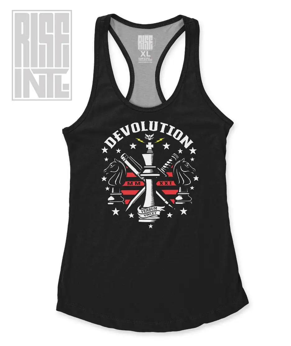 Badlands Media / Devolution / Womens Tank / Black
