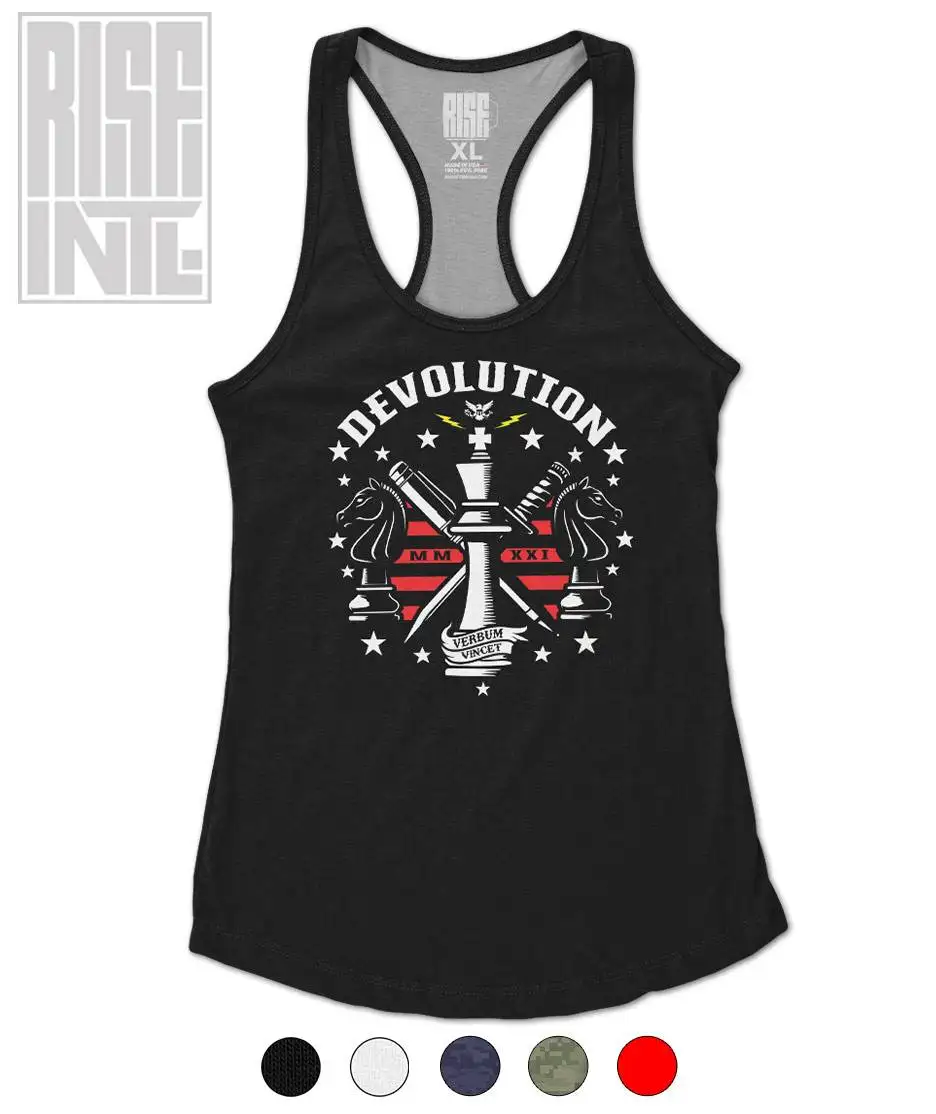 Badlands Media / Devolution / Womens Tank / Colors
