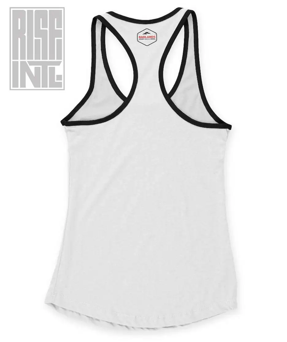 Badlands Media / Devolution / Womens Tank / WHITE