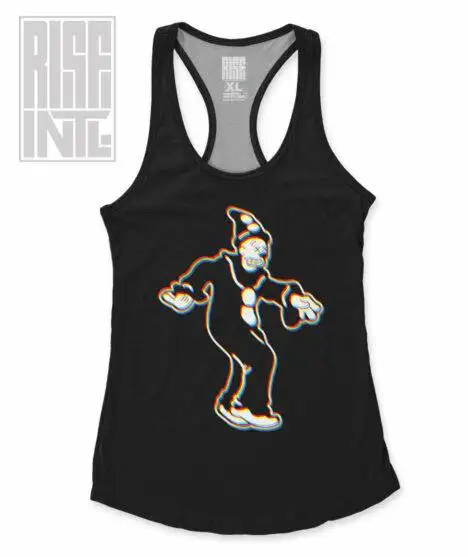 Badlands Media / PSYWAR CLOWNWORLD / Womens Tank / GLITCH