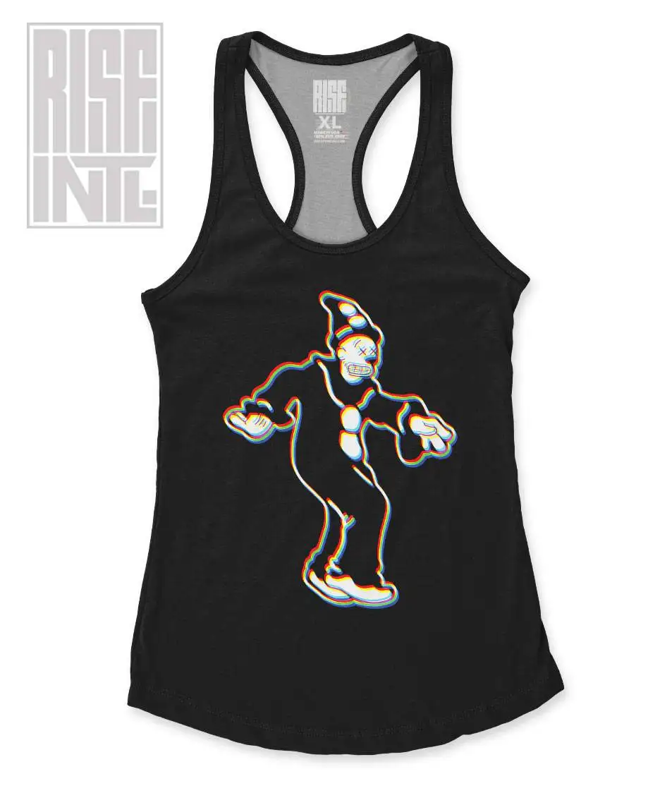 Badlands Media / PSYWAR CLOWNWORLD / Womens Tank / GLITCH