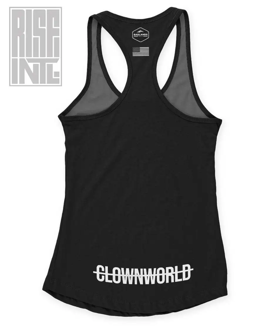 Badlands Media / PSYWAR CLOWNWORLD / Womens Tank / NO GLITCH
