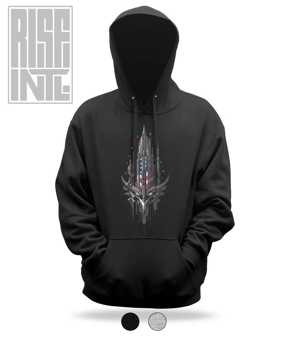 Iron Eagle DTG Unisex Cotton Hoodie