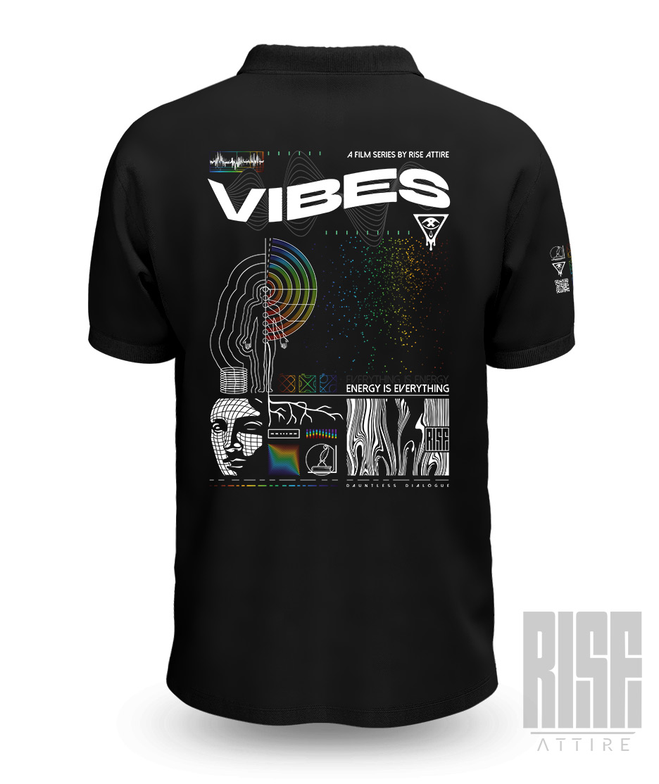 VIBES 01 // DTG Polo Shirt