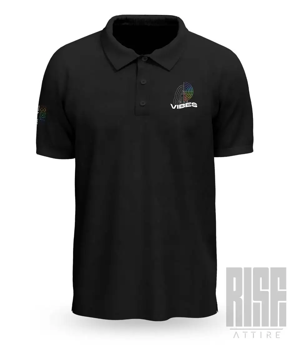VIBES 01 // DTG Polo Shirt