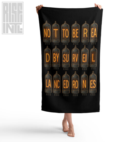 ChopsITMC Not To Be Read BEACH TOWEL
