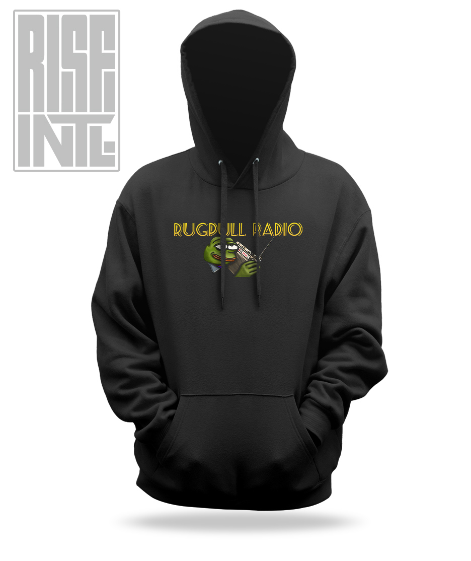 Rugpull Radio DTG Unisex Cotton Hoodie