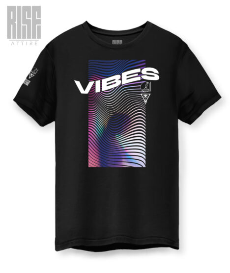 VIBES // Lines of Light V2 // Unisex Cotton Tee