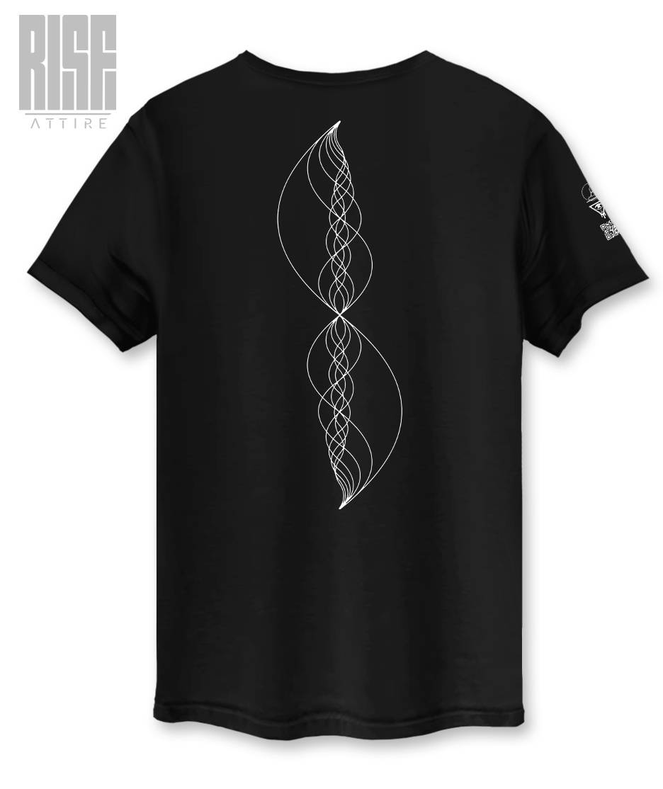 VIBES // Signature Series // Lines of Light V3 // Unisex Cotton Tee