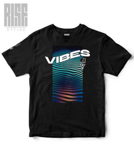VIBES // Signature Series // Lines of Light V3 Heavyweight Cotton Tee // RISE Attire