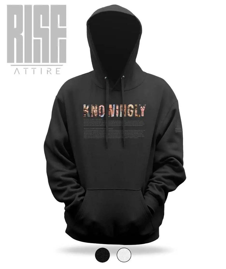 KNOWINGLY // Unisex Pullover Cotton Blend Hoodies // RISE ATTIRE