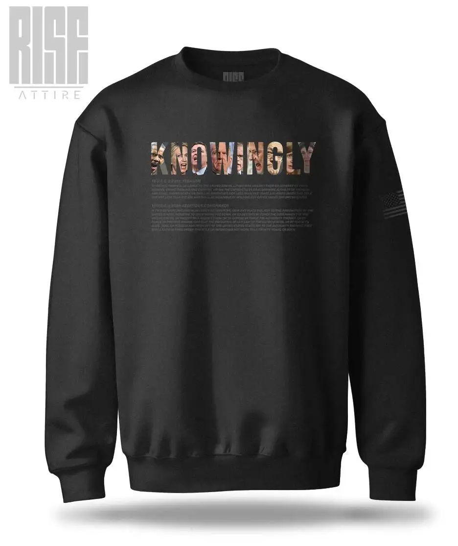 KNOWINGLY // Unisex Cotton Blend DTG Sweater Sweatshirt // RISE ATTIRE