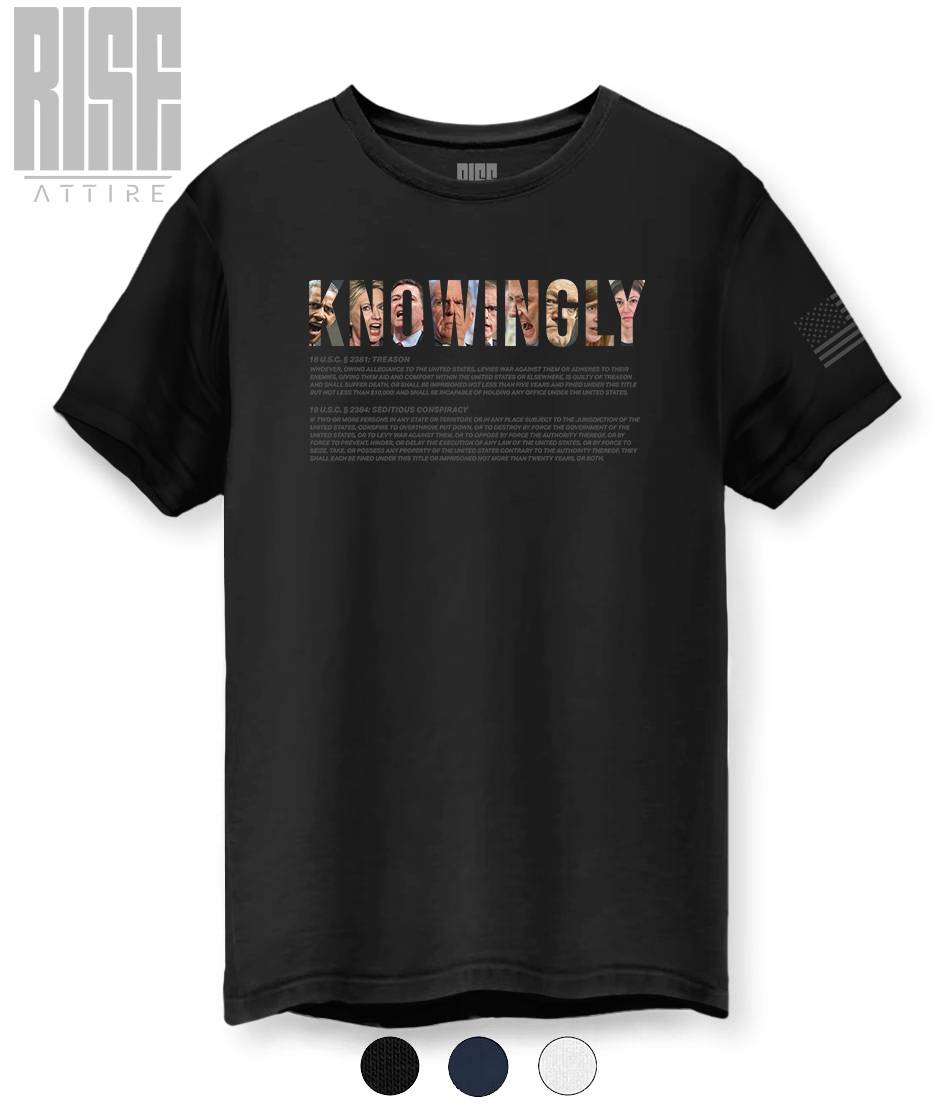 KNOWINGLY // Unisex Cotton Tees // RISE ATTIRE