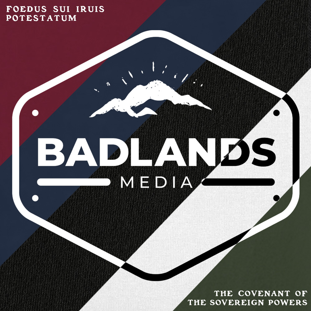 RISE INTL // Badlands Media // Sovereign Alliance // UNISEX COTTON TEES // Color Swatches // BACK