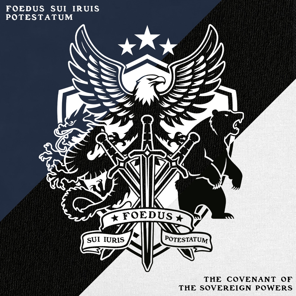 RISE INTL // Badlands Media // Sovereign Alliance // HEAVYWEIGHT COTTON TEES // Color Swatches // FRONT