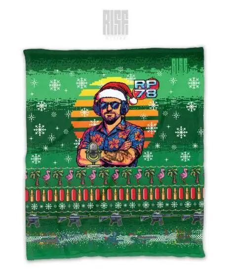 A Very RedPill Christmas Plush Blanket