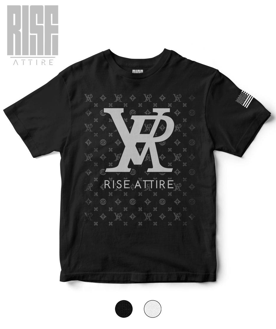 NO LV // Heavyweight DTG Cotton Tee // SWATCHES // FRONT // RISE ATTIRE