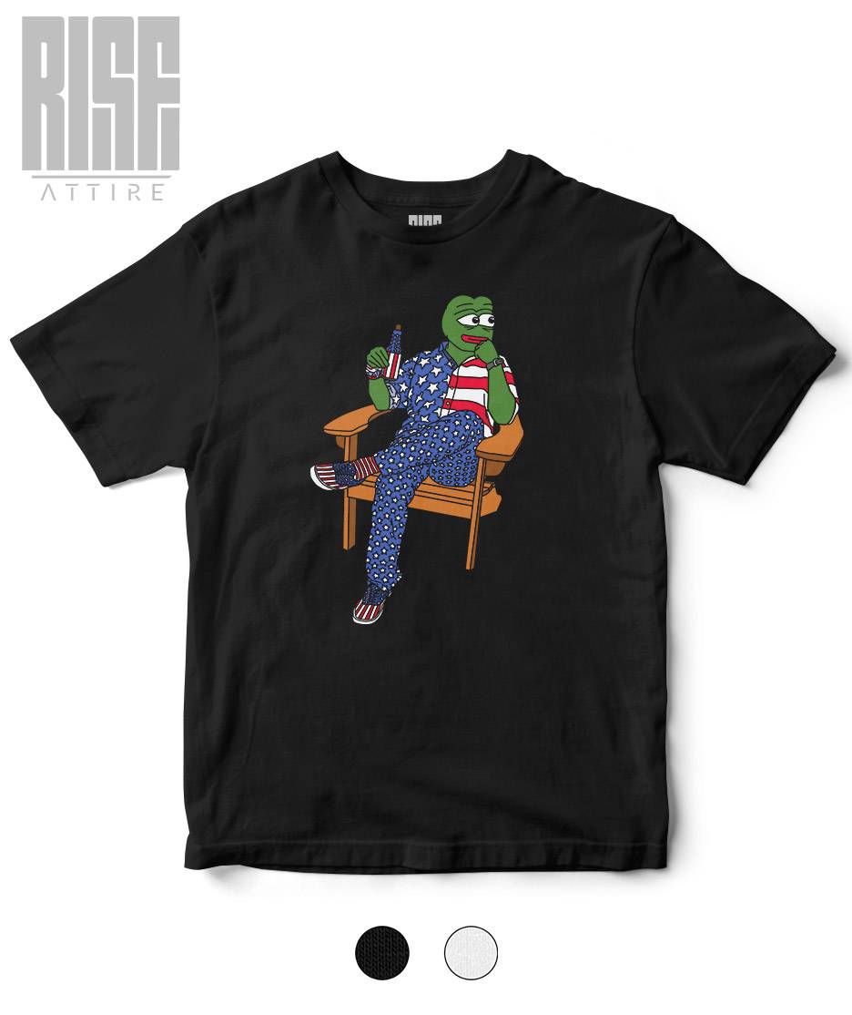 If I Were a Rich Man // DTG // Heavyweight Unisex Cotton Tee // RISE ATTIRE // Black or WHITE // SWATCHES