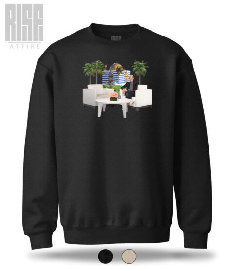 Hell // Epstein // Unisex Cotton Sweater Sweatshirt // SWATCHES // RISE ATTIRE