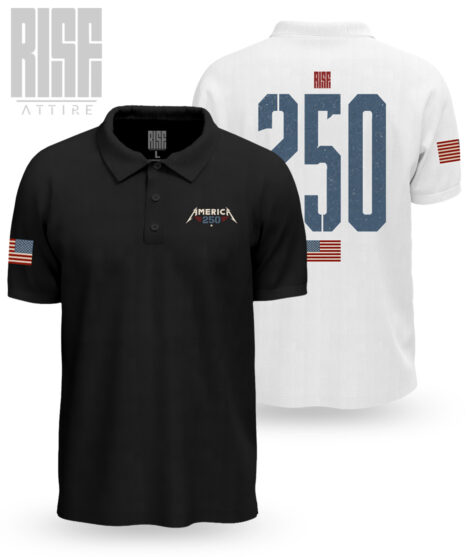 America 250 DTG Mens Polo
