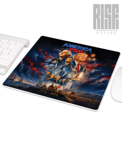 America 250: THE MOVIE // Premium Mousepad Mouse Pad // RISE ATTIRE