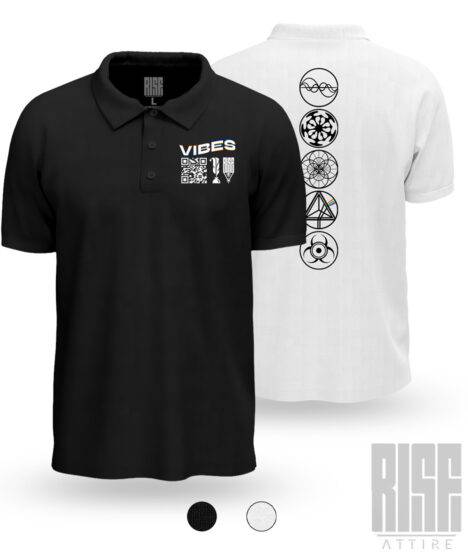 VIBES 02 v2 DTG Mens Polo
