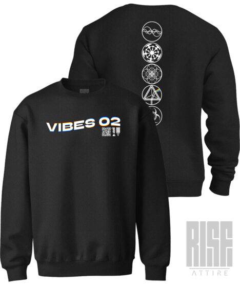 VIBES 02 v2 DTG Unisex Crewneck Sweatshirt