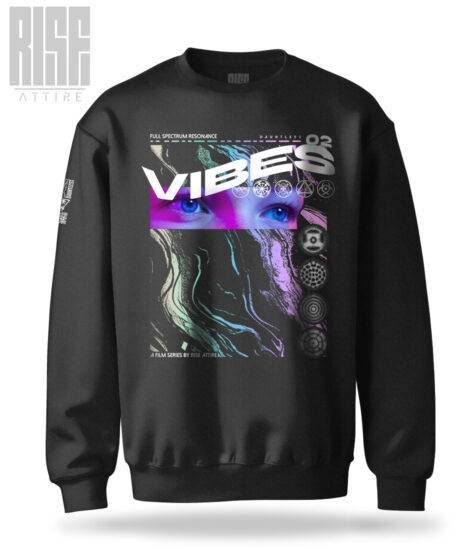 VIBES 02 v3 DTG Unisex Crewneck Sweatshirt